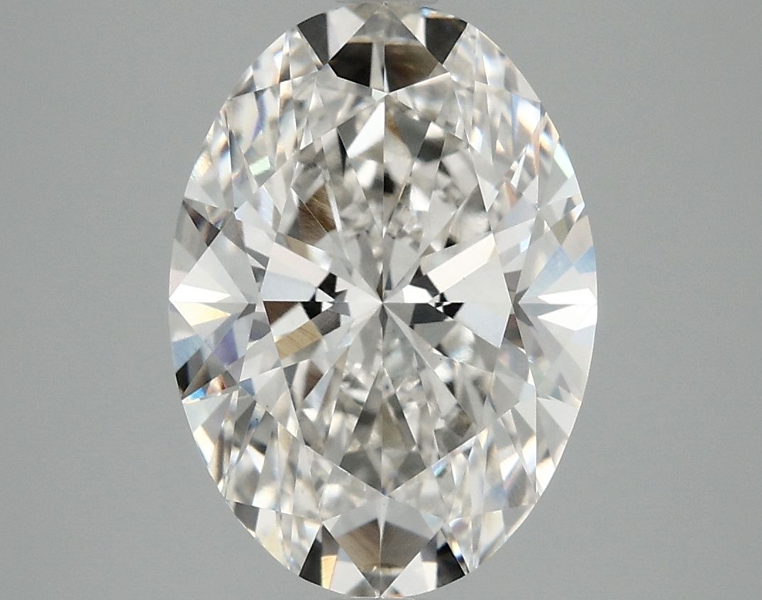4.08 ct. oval Lab Grown Diamond front image