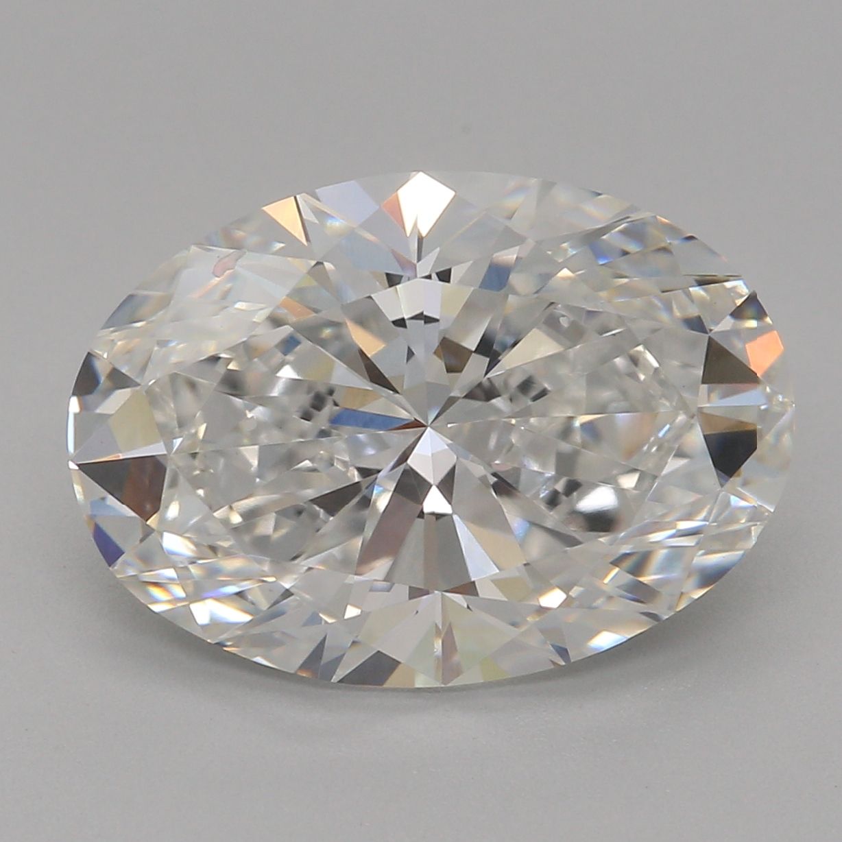 3.58 ct. oval Lab Grown Diamond front image