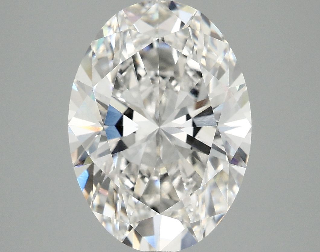 4.07 ct. oval Lab Grown Diamond front image