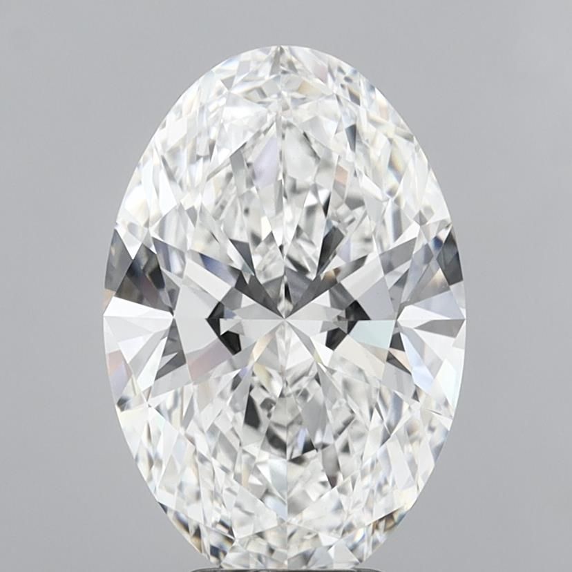 5.02 ct. oval Lab Grown Diamond front image