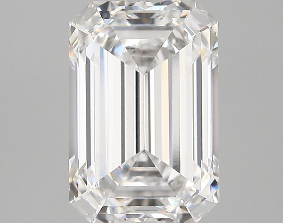 4.10 ct. emerald Lab Grown Diamond front image
