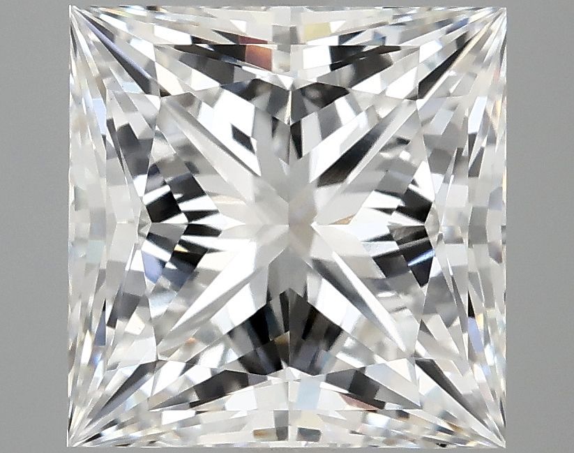 5.09 ct. princess Lab Grown Diamond front image