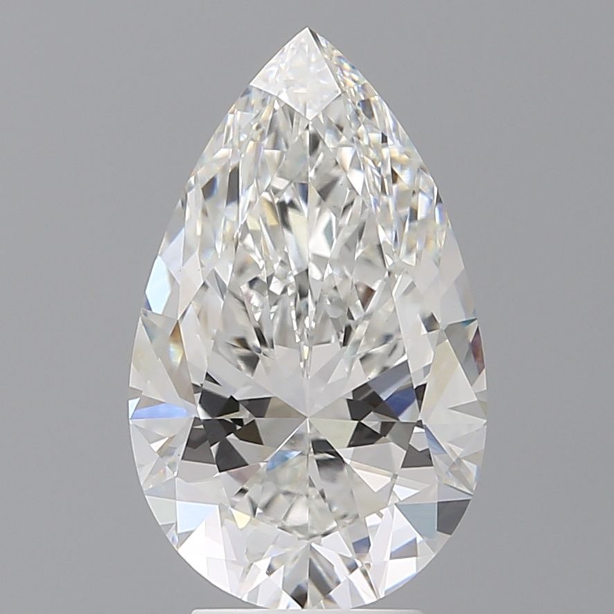 4.59 ct. pear Lab Grown Diamond front image