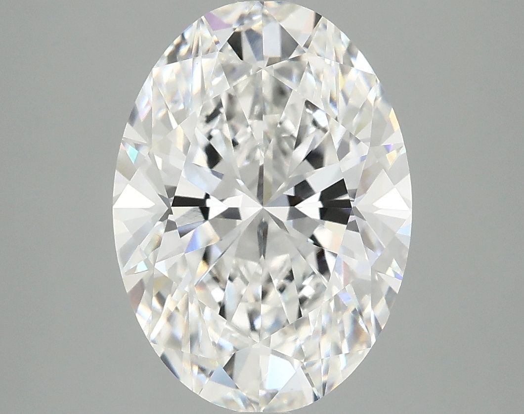 4.10 ct. oval Lab Grown Diamond front image