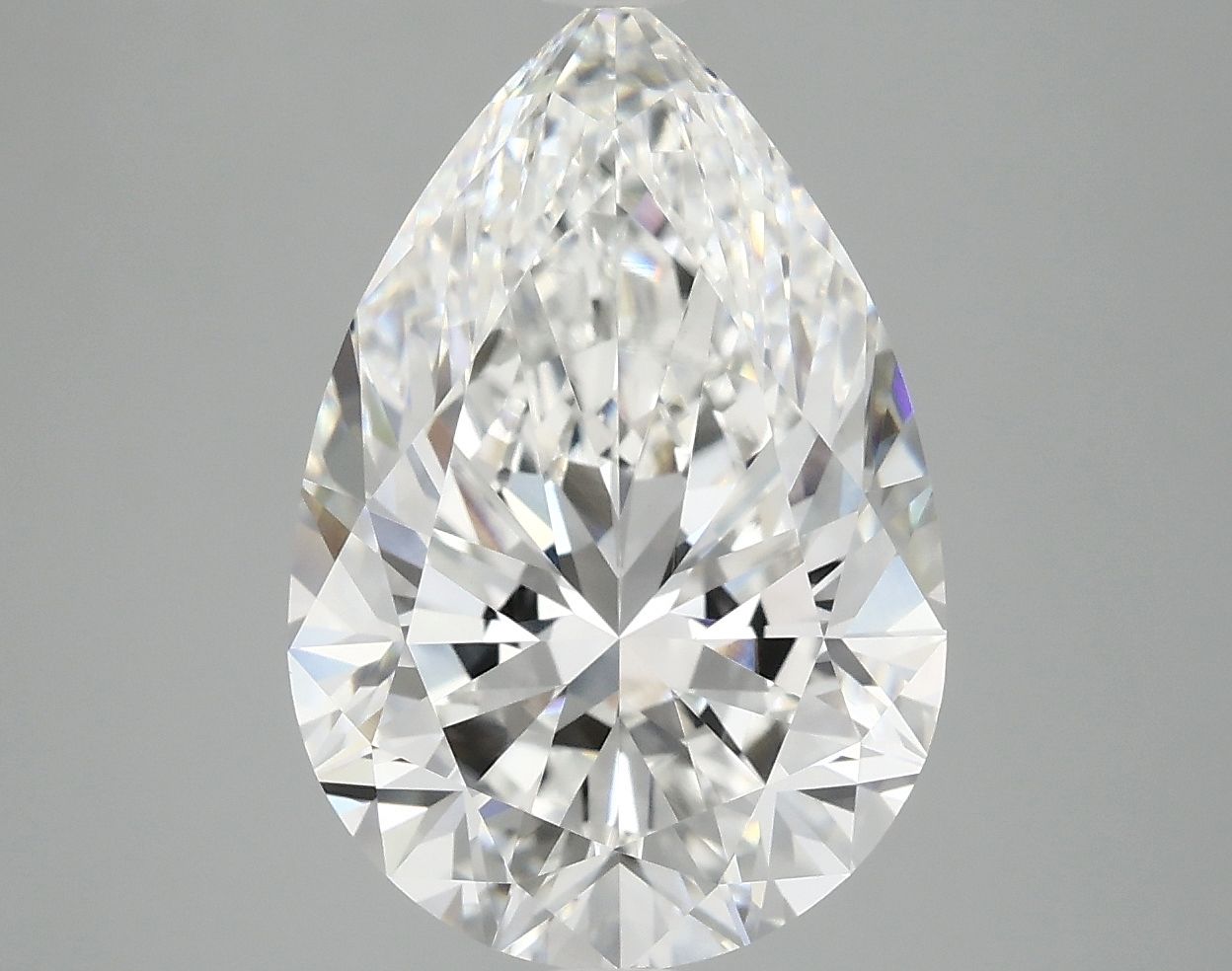 5.07 ct. pear Lab Grown Diamond front image