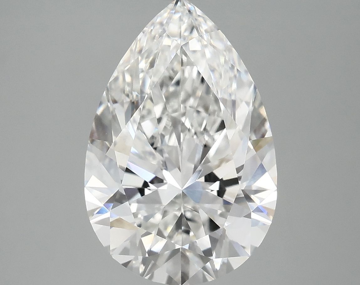 4.10 ct. pear Lab Grown Diamond front image