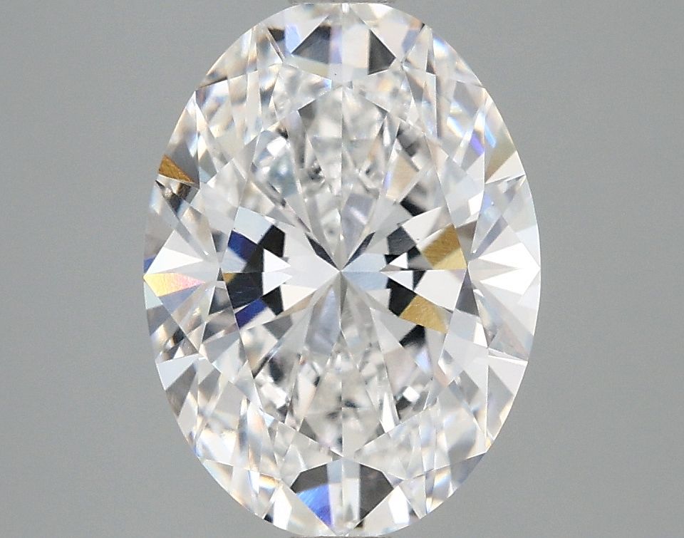 3.02 ct. oval Lab Grown Diamond front image
