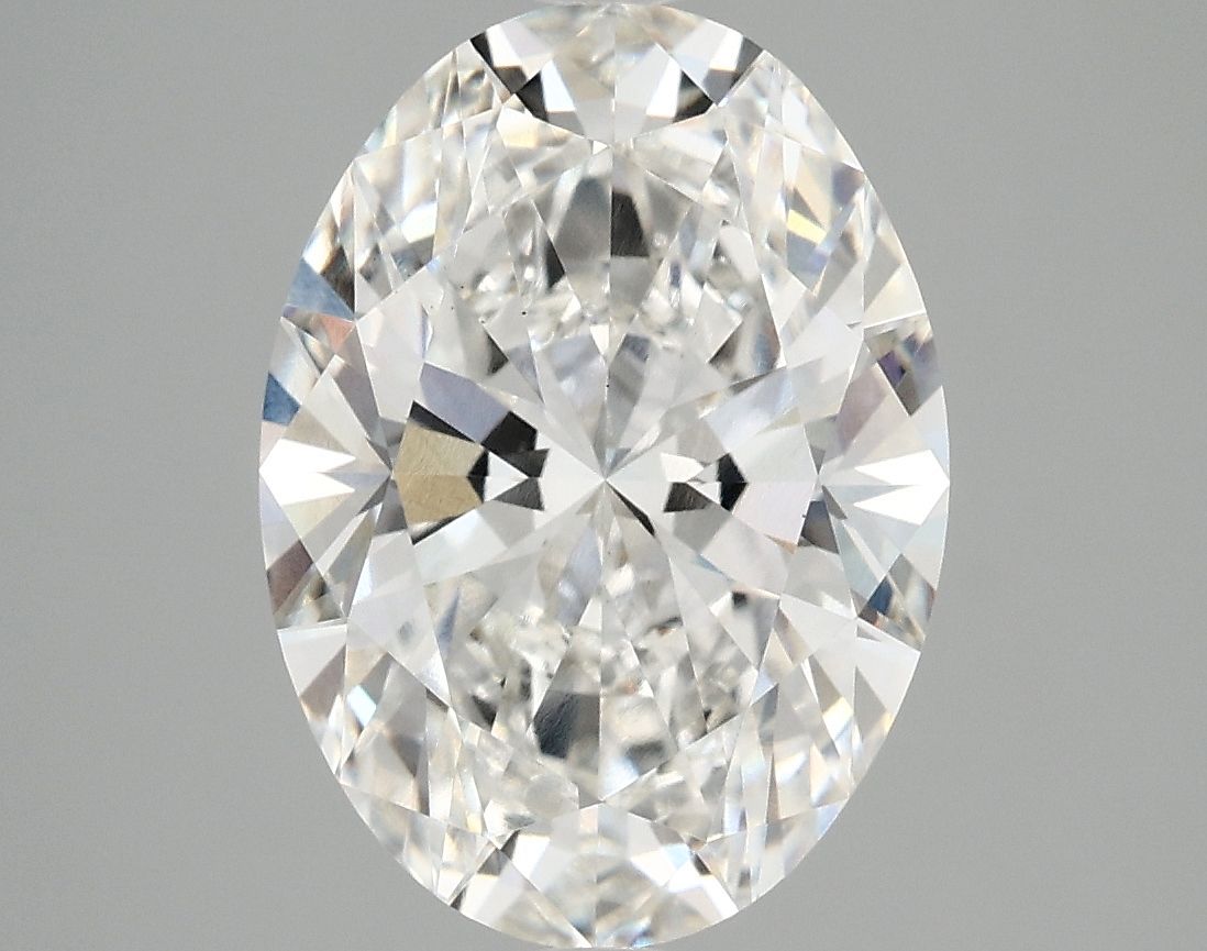 4.09 ct. oval Lab Grown Diamond front image