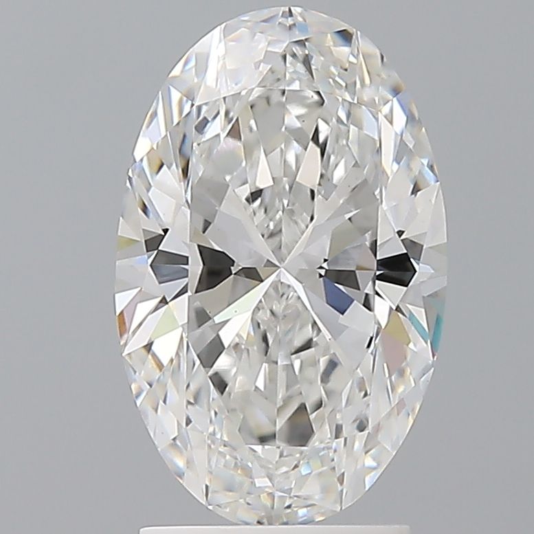 2.50 ct. oval Lab Grown Diamond front image