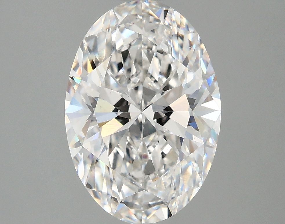 2.87 ct. oval Lab Grown Diamond front image