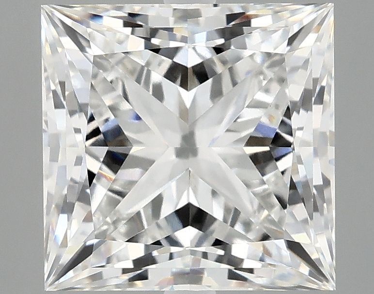 4.19 ct. princess Lab Grown Diamond front image