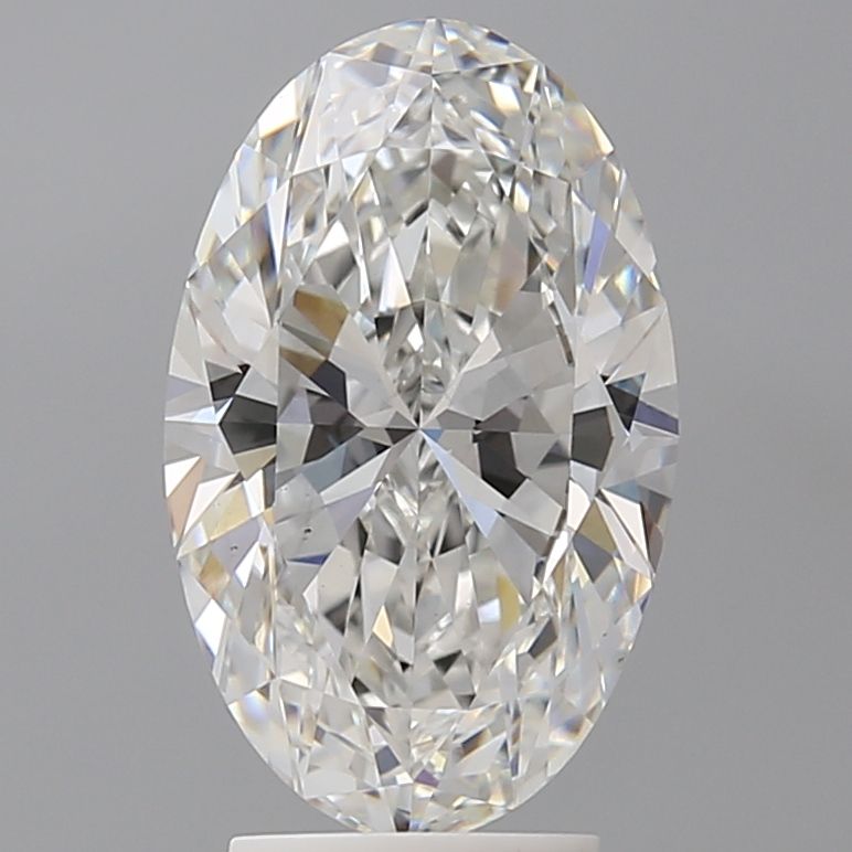 3.58 ct. oval Lab Grown Diamond front image