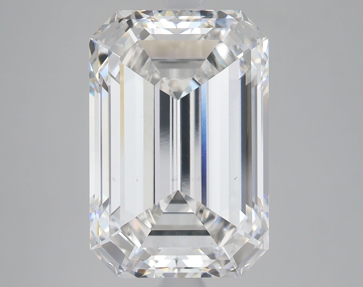 6.09 ct. emerald Lab Grown Diamond front image