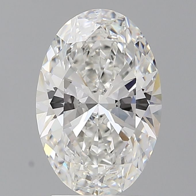 2.60 ct. oval Lab Grown Diamond front image