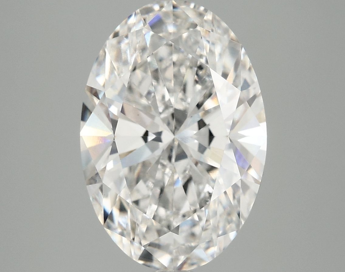 4.02 ct. oval Lab Grown Diamond front image