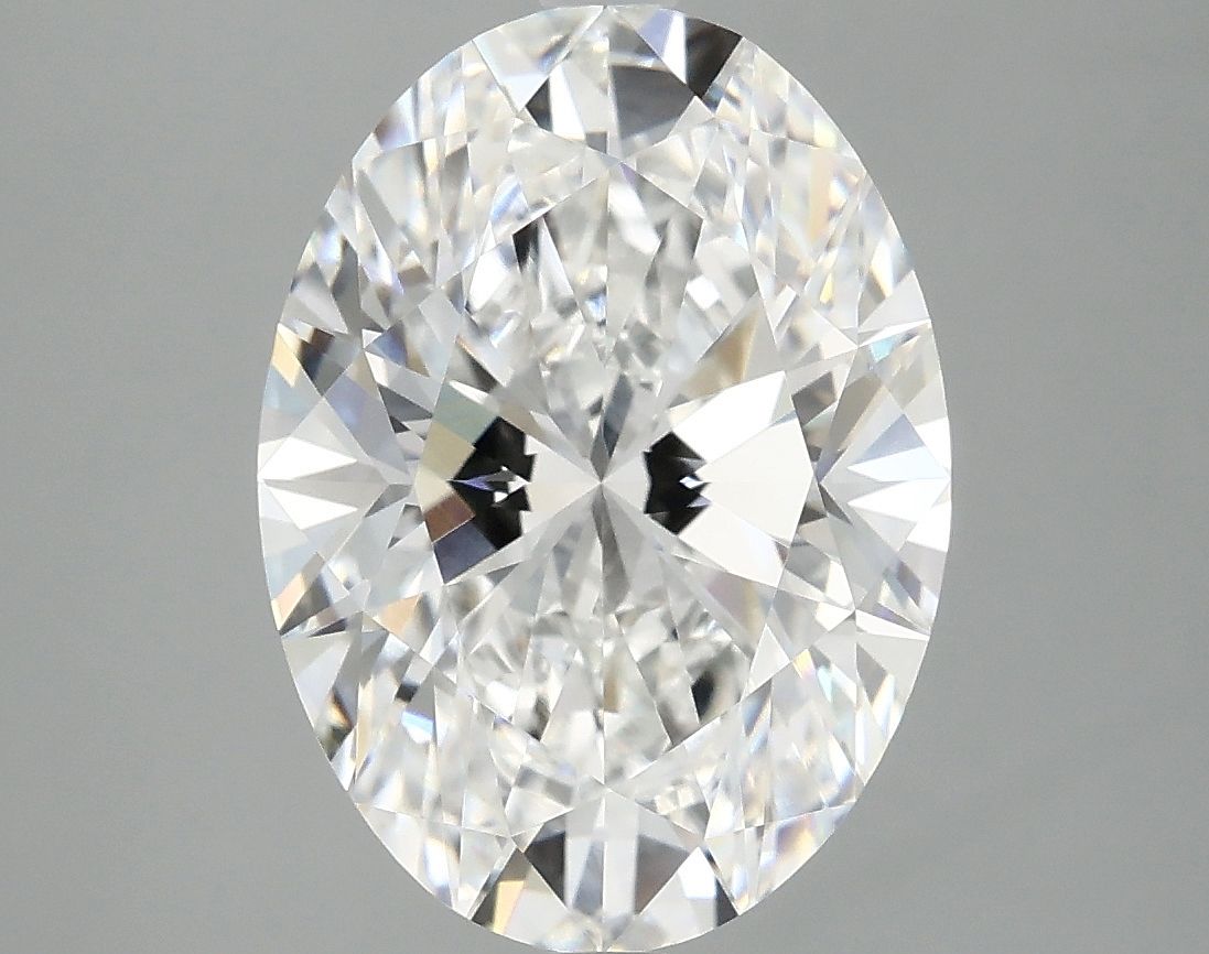 4.10 ct. oval Lab Grown Diamond front image