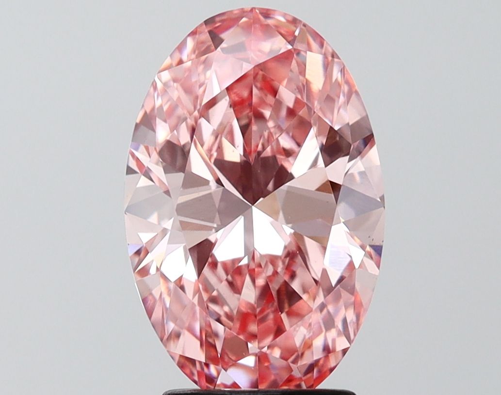 3.04 ct. oval Lab Grown Diamond front image