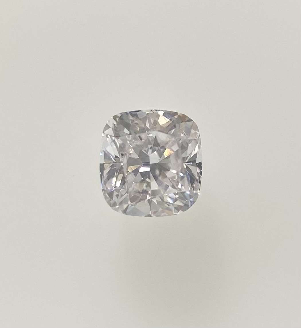 0.47 Carat Cushion brilliant Diamond Faint  Pink VS1