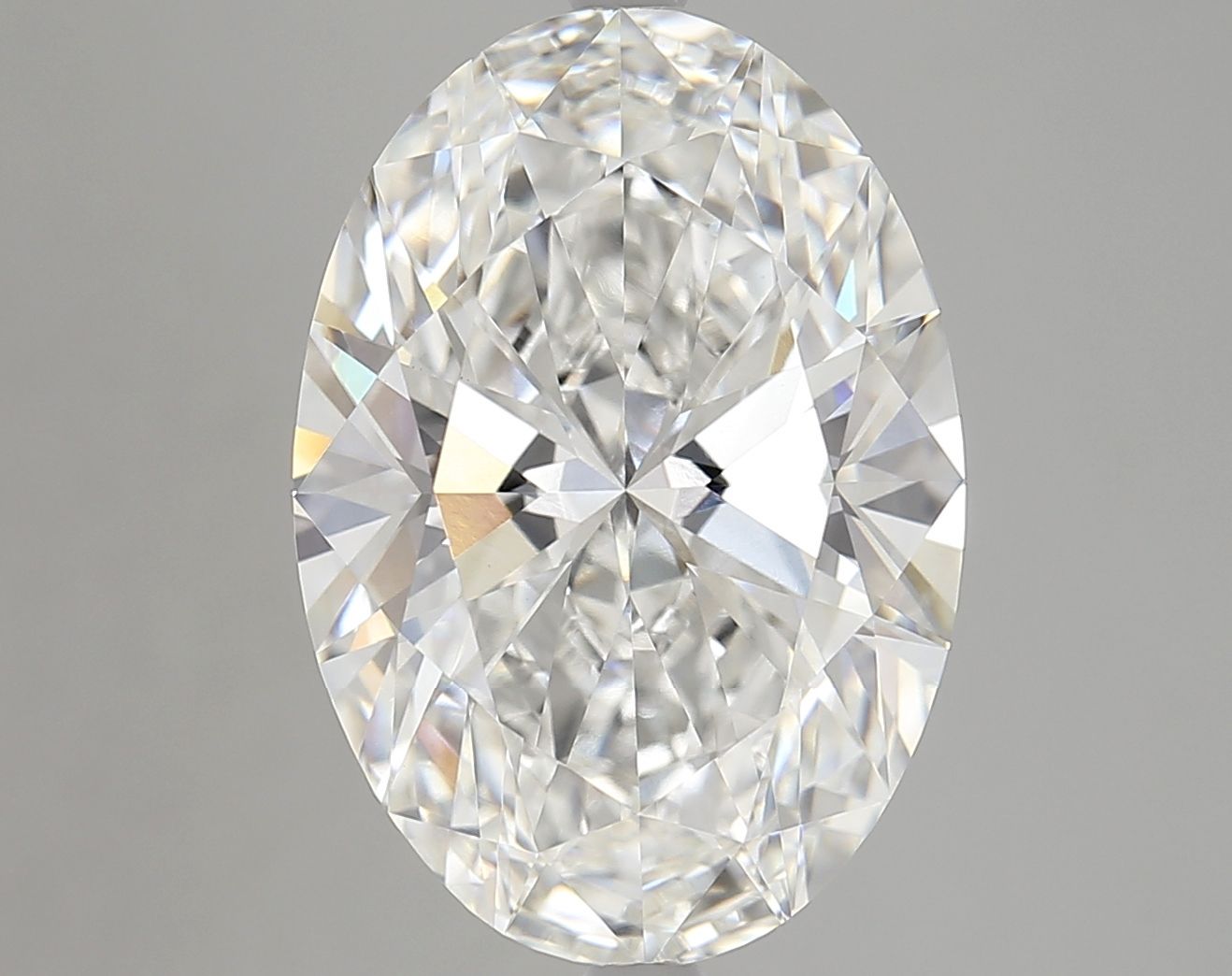 7.11 ct. oval Lab Grown Diamond front image