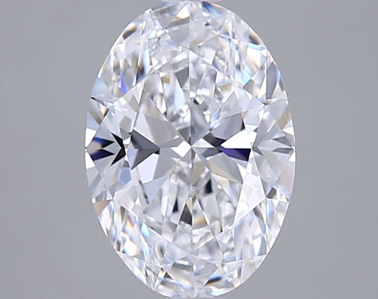 2.04 ct. oval Lab Grown Diamond front image