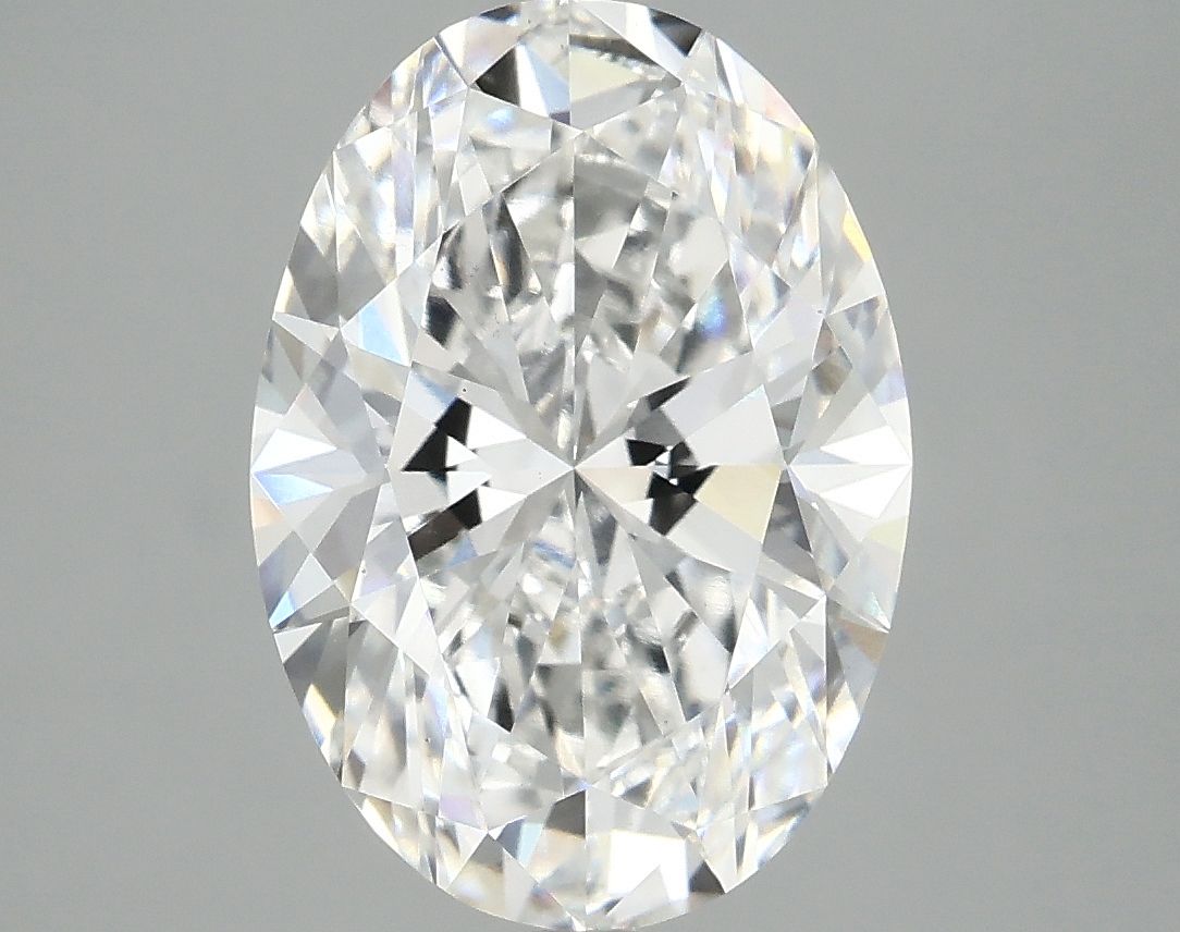 4.09 ct. oval Lab Grown Diamond front image