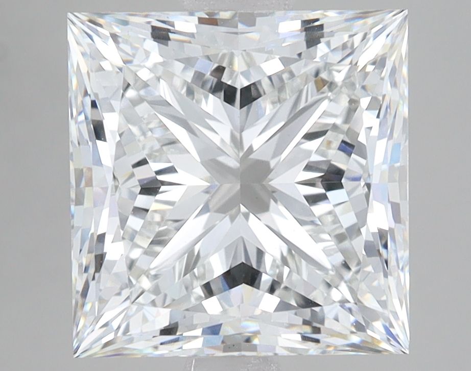 5.02 ct. princess Lab Grown Diamond front image