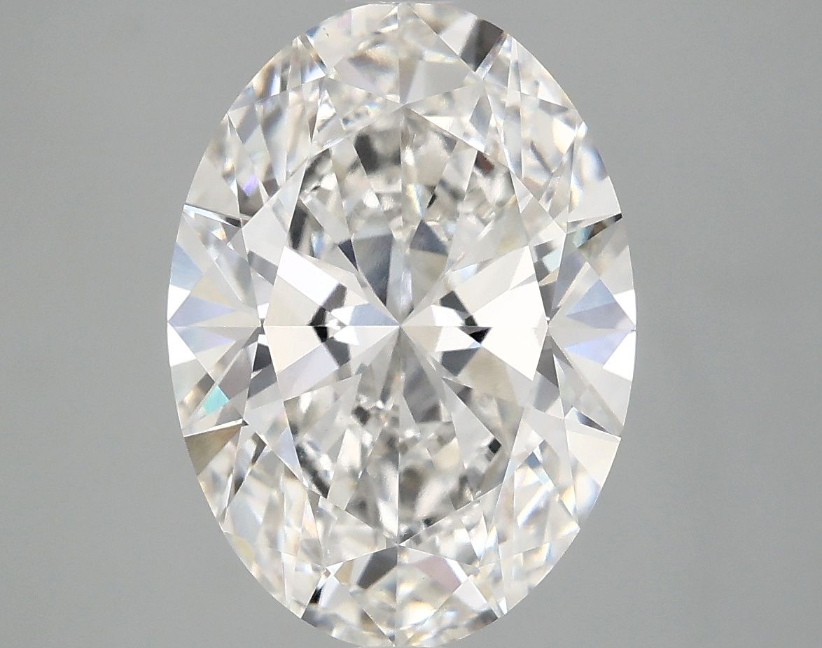 4.09 ct. oval Lab Grown Diamond front image