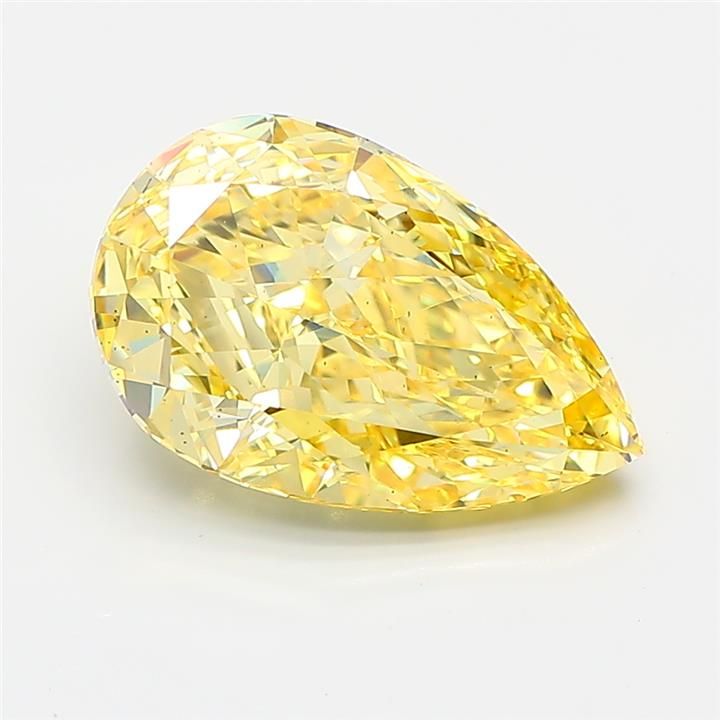 4.08 ct. pear Lab Grown Diamond front image