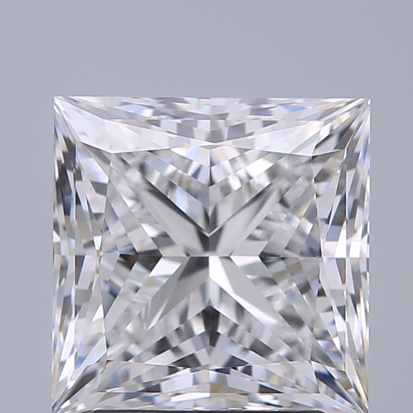 2.63 ct. princess Lab Grown Diamond front image