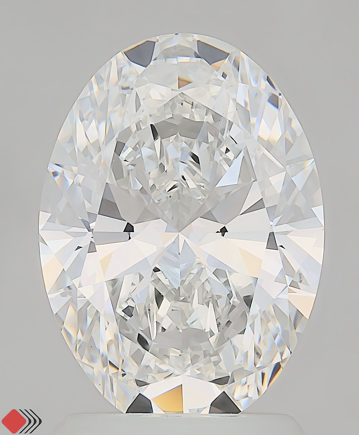 2.01 ct. oval Lab Grown Diamond front image
