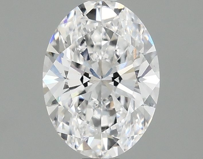 1.10 ct. oval Lab Grown Diamond front image