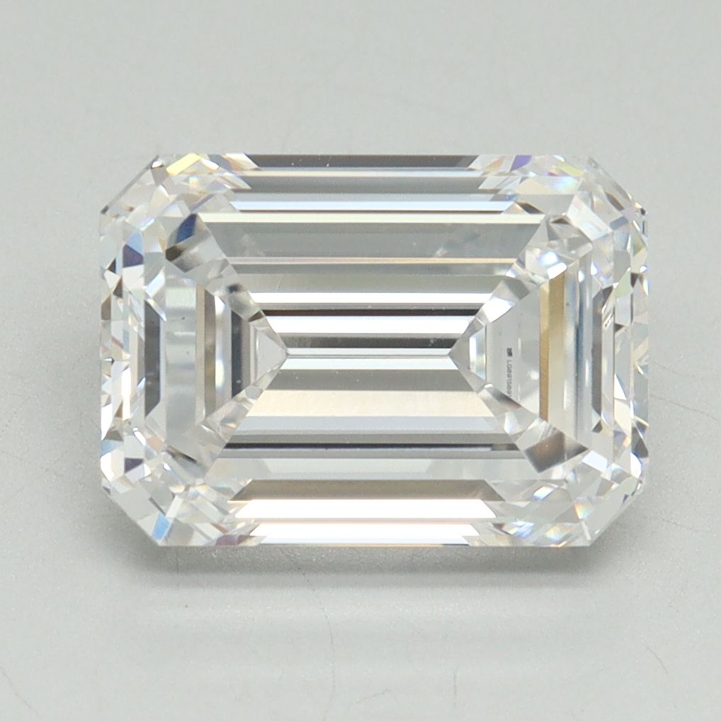 4.20 ct. emerald Lab Grown Diamond front image