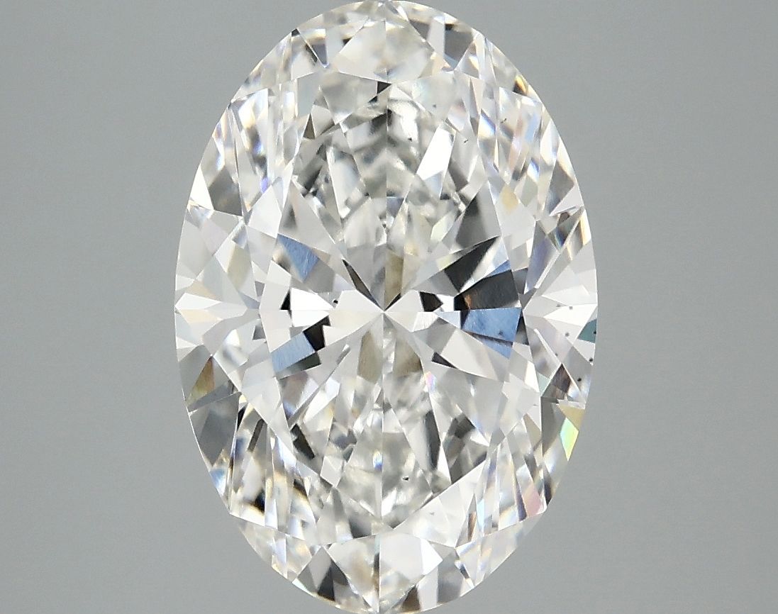 4.10 ct. oval Lab Grown Diamond front image