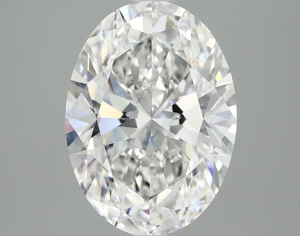 3.02 ct. oval Lab Grown Diamond front image