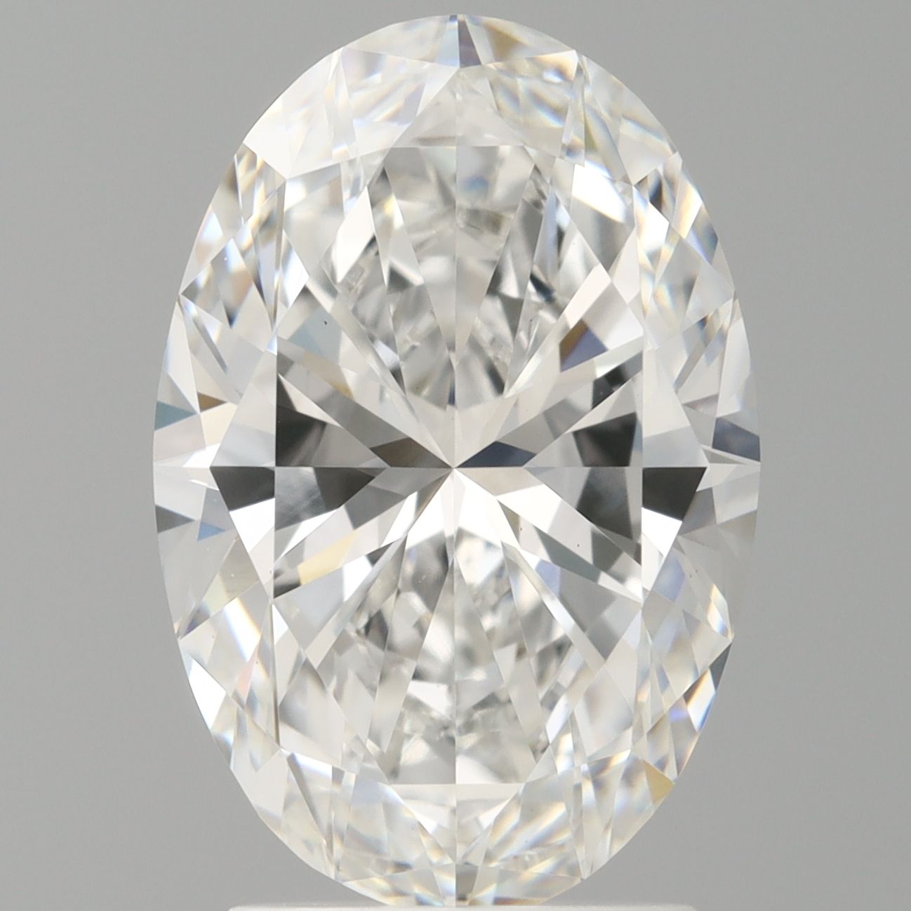 2.60 ct. oval Lab Grown Diamond front image
