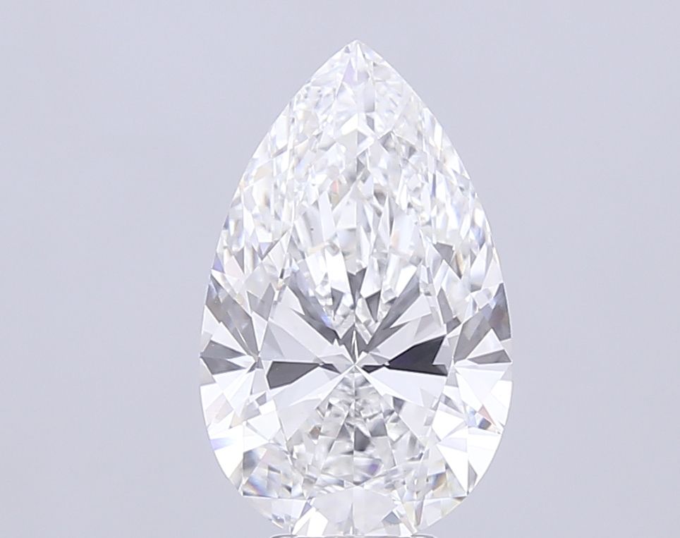 8.11 ct. pear Lab Grown Diamond front image