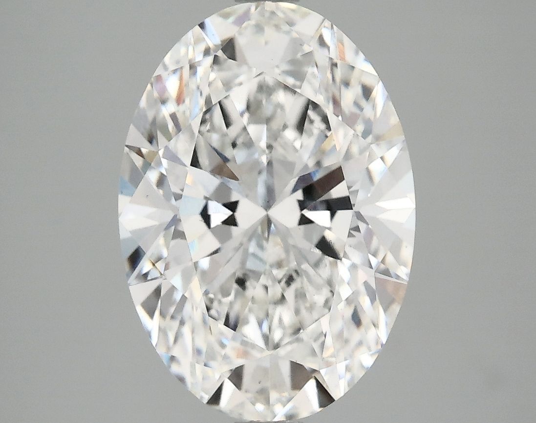 4.07 ct. oval Lab Grown Diamond front image