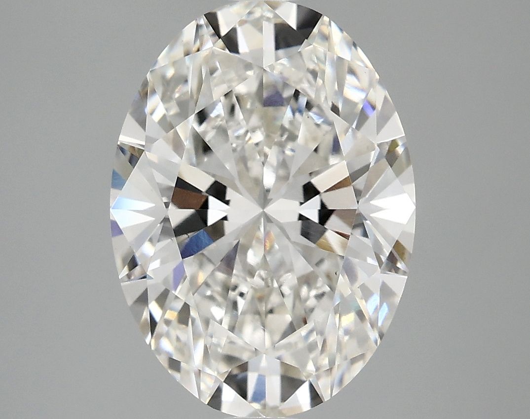 3.83 ct. oval Lab Grown Diamond front image