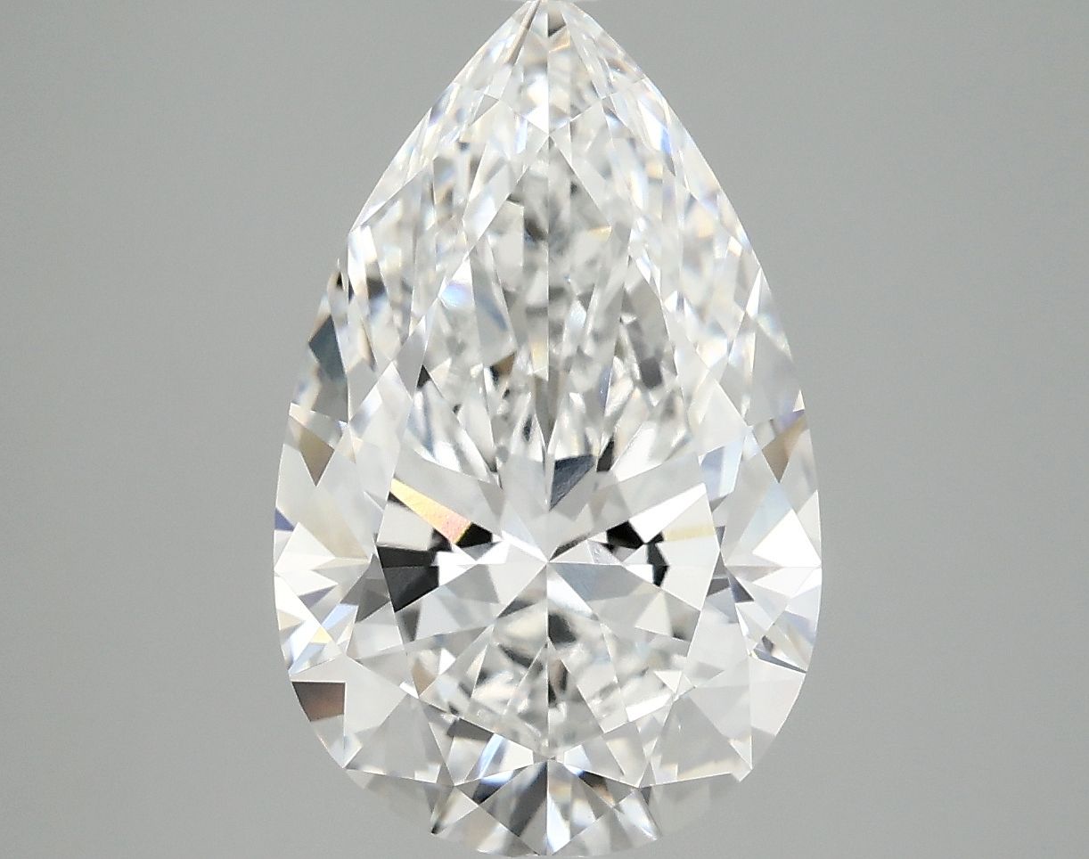 4.64 ct. pear Lab Grown Diamond front image