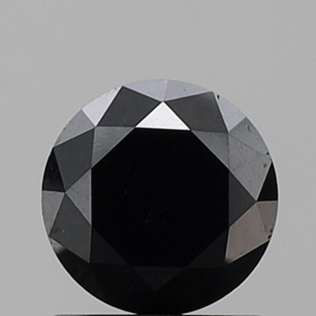 1.22 Carat Round Diamond Fancy Black VS1