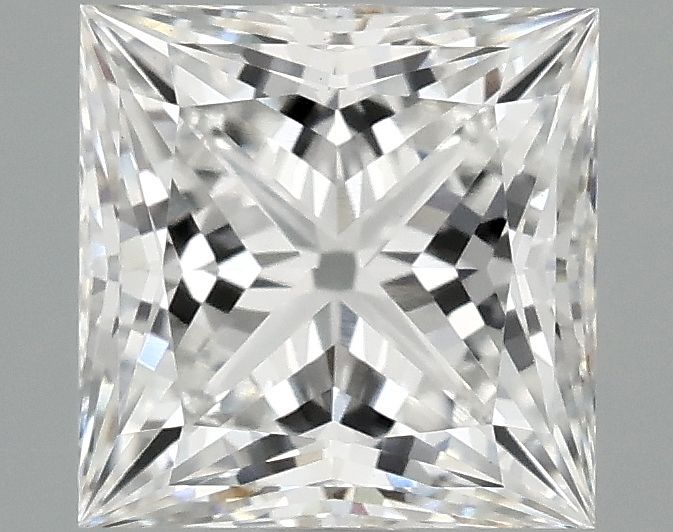 2.10 ct. princess Lab Grown Diamond front image