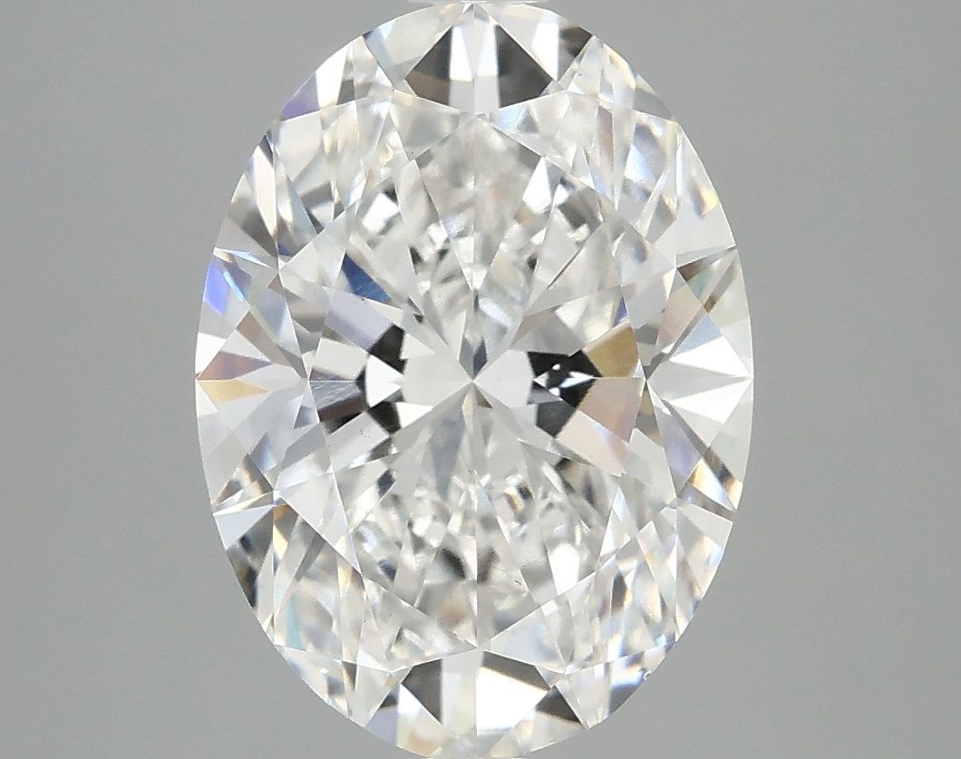 3.90 ct. oval Lab Grown Diamond front image