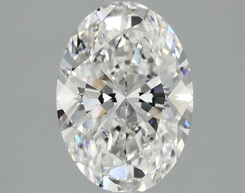 2.10 ct. oval Lab Grown Diamond front image