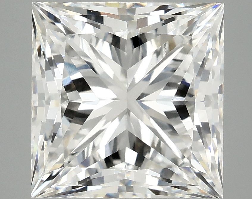 4.65 ct. princess Lab Grown Diamond front image