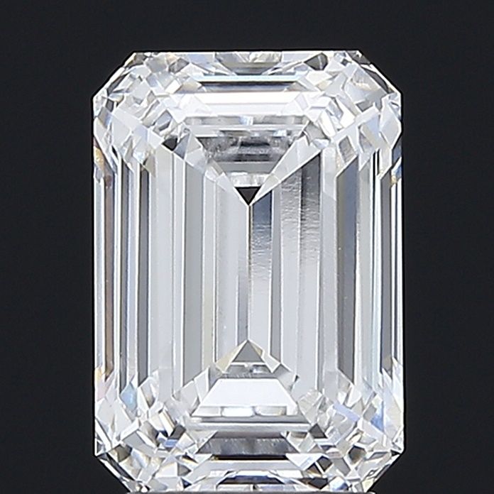 4.08 ct. emerald Lab Grown Diamond front image
