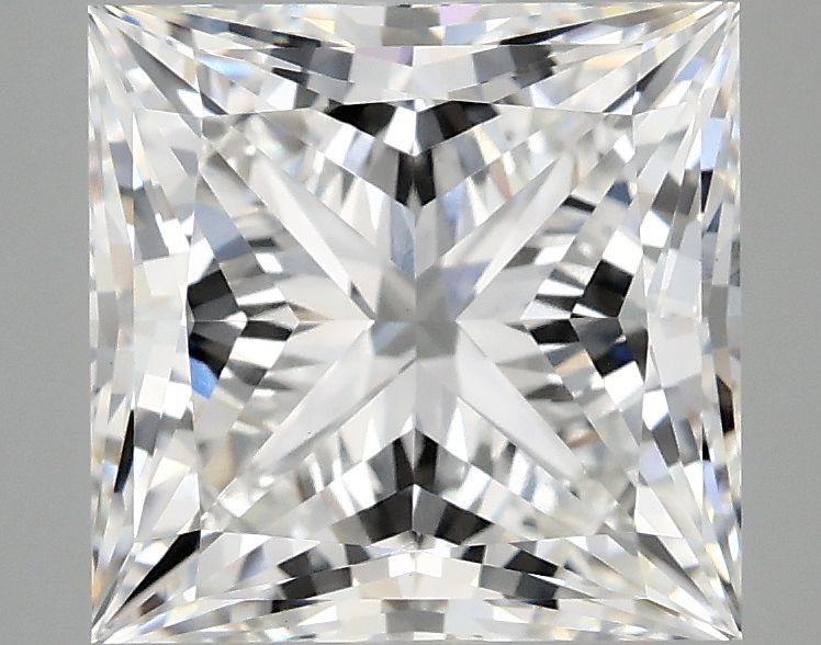 4.08 ct. princess Lab Grown Diamond front image