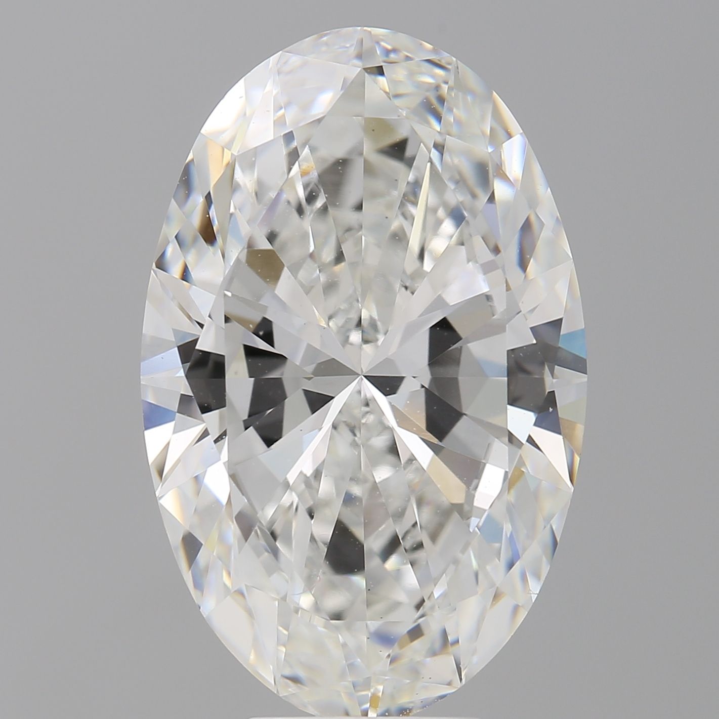 8.00 ct. oval Lab Grown Diamond front image