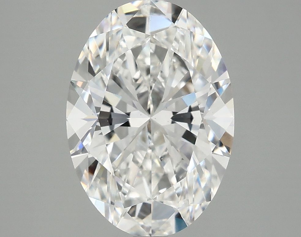 3.09 ct. oval Lab Grown Diamond front image