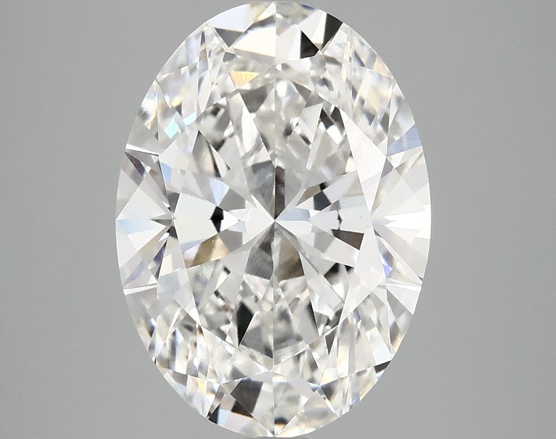 4.05 ct. oval Lab Grown Diamond front image