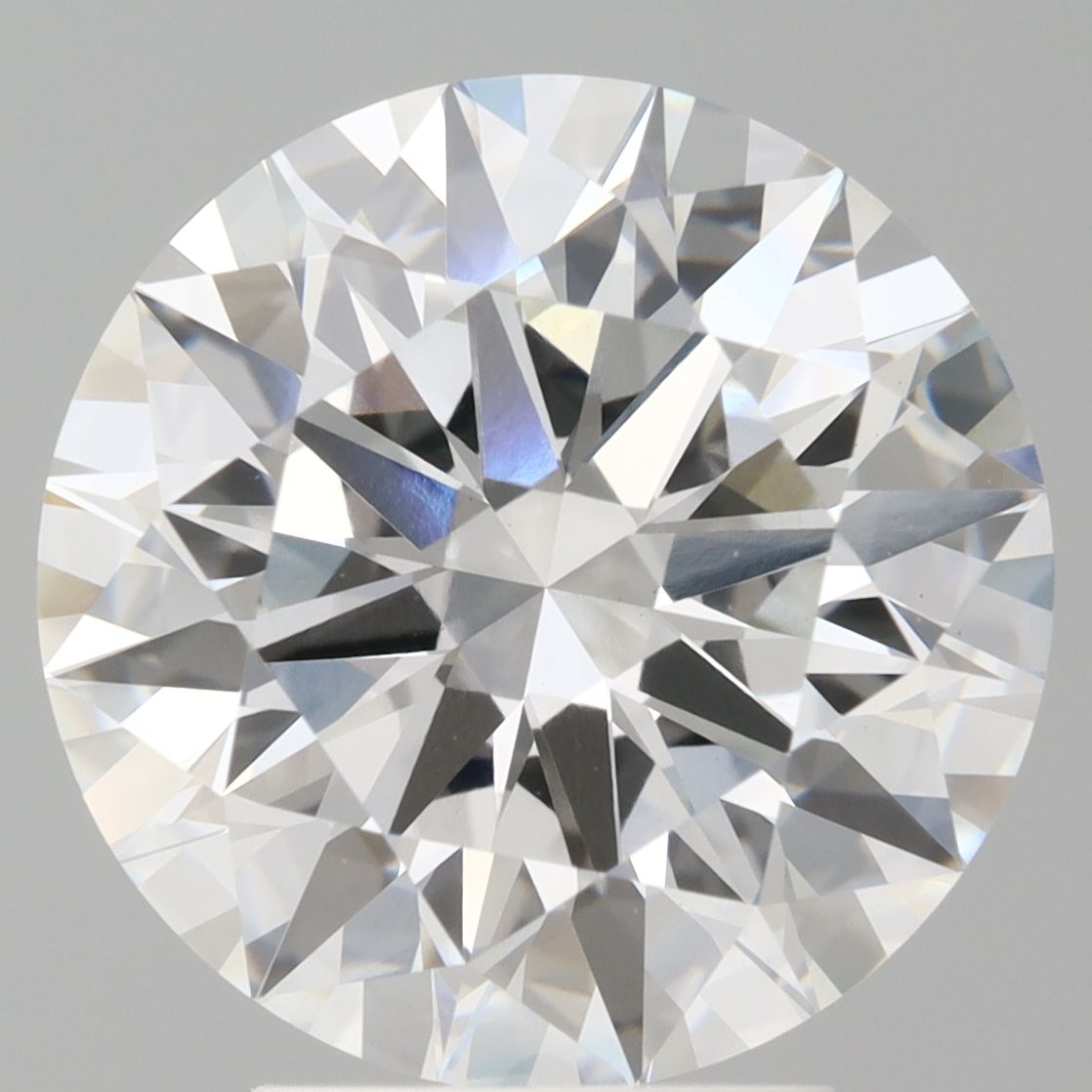 4.10 ct. round Lab Grown Diamond front image